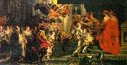 Peter Paul Rubens The Coronation of Marie de Medici Germany oil painting reproduction
